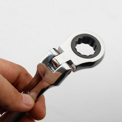 Chave Catraca Multifuncional 8-24mm para Atividades - Chave Ajustável Reversível de Dupla Finalidade Flexível para Reparo Automotivo