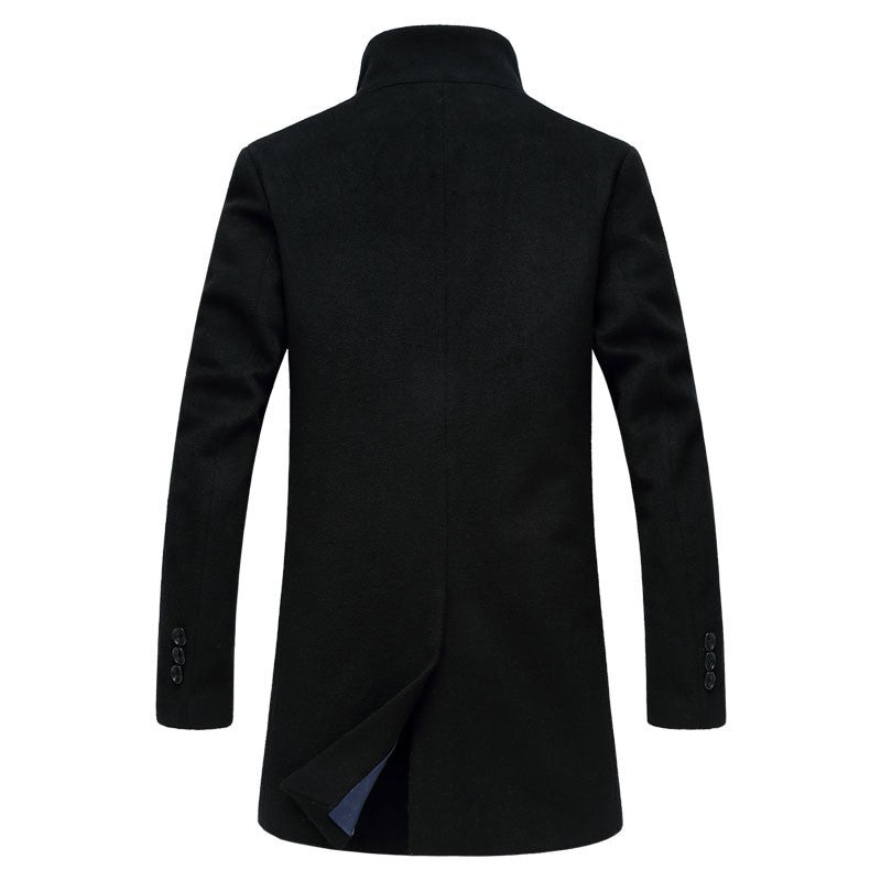 Oversized Men's Wool Overcoat 5XL High Quality Business Casual Winter Jacket Coat Men Clothing Woolen Coats A2F6009