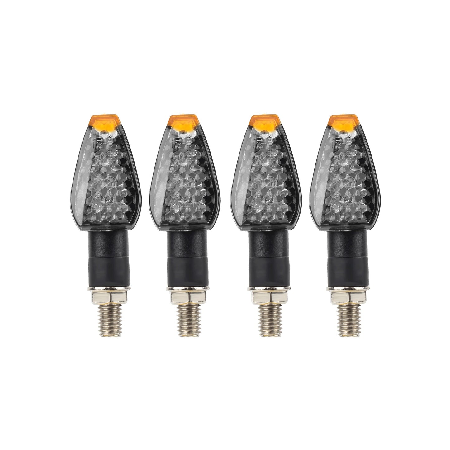 2pcs/4pcs Motorcycle LED Turn Signals Flashing  DRL for Scooter Moped ADV Dirt Bike ATV Universal Accessories Modification