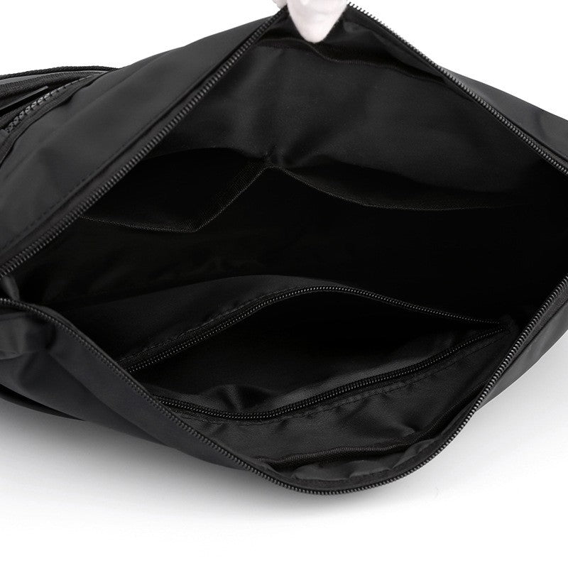 Multi-layer Pocket Design Oxford Shoulder Bag Large Capacity Men's Casual Fashion Single Shoulder Crossbody Luxury Messenger Bag