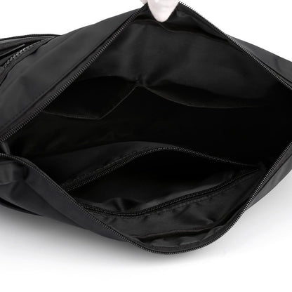 Multi-layer Pocket Design Oxford Shoulder Bag Large Capacity Men's Casual Fashion Single Shoulder Crossbody Luxury Messenger Bag