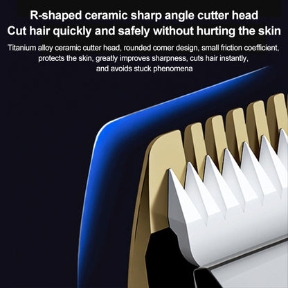 Máquina Profissional de Cortar Pelo de Pets Recarregável para Cães e Gatos, com Display de Bateria, Aparador de Pelos, Baixo Ruído