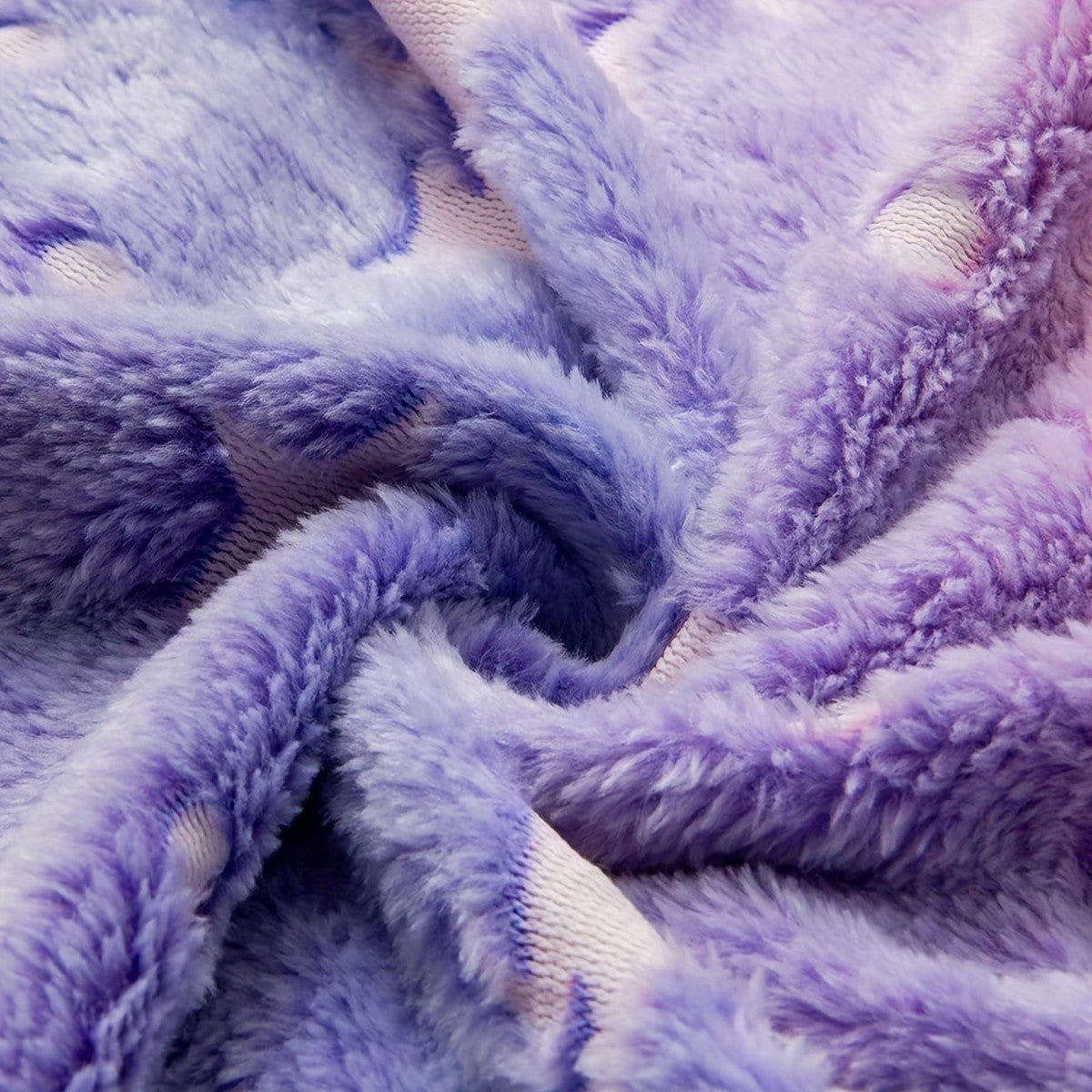 1 cobertor luminoso Pegasus gradiente roxo, cobertor macio e confortável de flanela de lã para dormir, cobertor de escritório