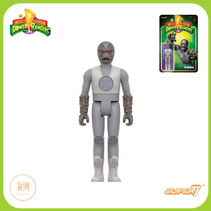 Em Estoque Super7 Mighty Morphin Power Rangers Carded Series 1 - Conjunto de Presente com Modelos Dragonzord, Red Ranger e Rita Repulsa