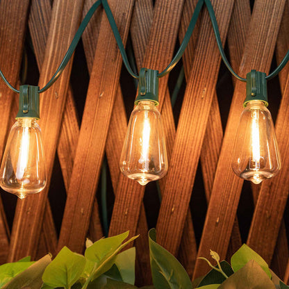 Outdoor Light Cable EU 220V US 110V String Light Wire E12 Sockets C7 Lamp Base Connectable Party Wedding Decor Street Garland