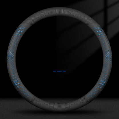 O/D Type Nappa Leather Car Steering Wheel Cover Universal Steering Wheel Cover Steering Wheel Accessories Anti Slip Handle Cover
