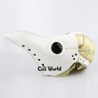 Halloween Plague Doctor Mask Steampunk Gothic Bird Beak Props for Party Carnival Cosplay Costumes Masquerade