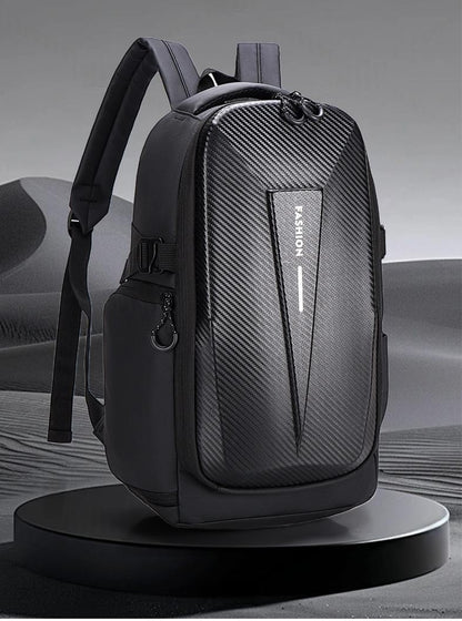 Mochila Rígida Masculina Equipamento de Cavaleiro Esportes ao Ar Livre Bolsa para Motocicleta Mochila para Motocicleta à Prova d'Água Mochila para Computador
