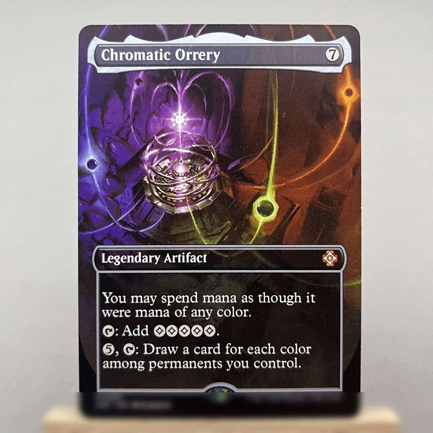 WOT SPG LCC WOE LCI HOLO4-02 Cartas TCG para Jogo em Casa Proxy mágico da Mana Crypt Rhystic Study Lord of Underworld gather