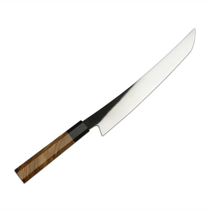 Conjunto de Facas de Cozinha AMBER 440C Aço Alto Carbono Faca de Açougueiro Cabo de Madeira de Oliveira Faca Japonesa Profissionalmente Afiada