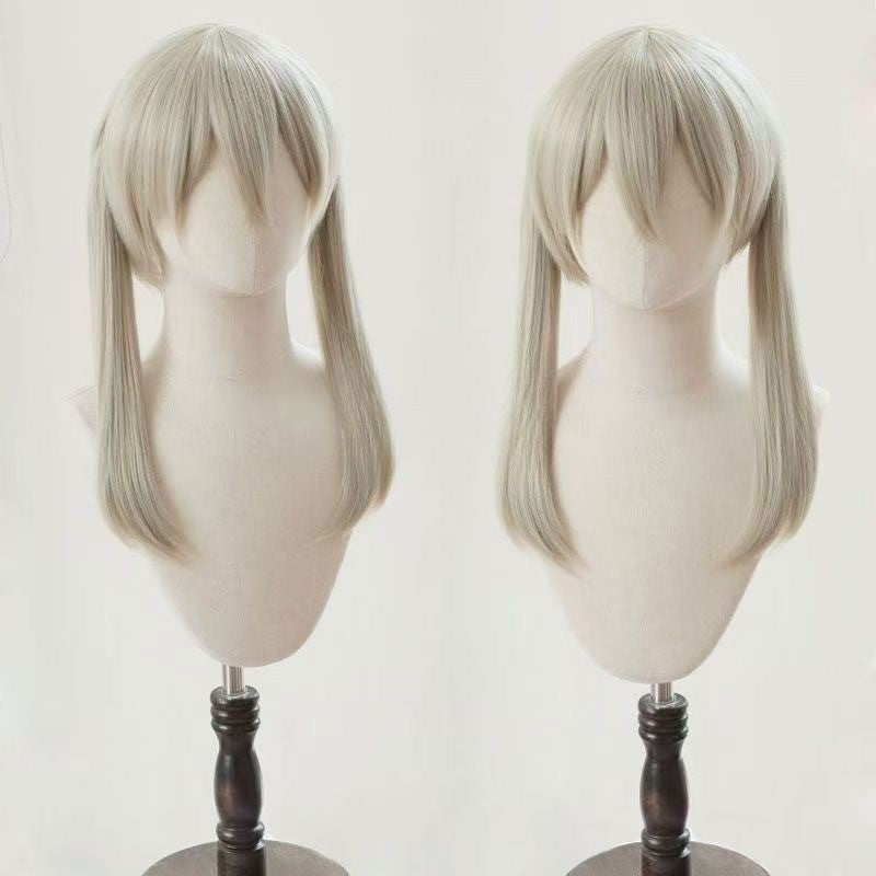 Maka Albarn Cosplay Anime Soul Eater Costume Adult Women Skirt Gloves Uniform Suit Halloween Party Role Play Outfit Maka Cos wig