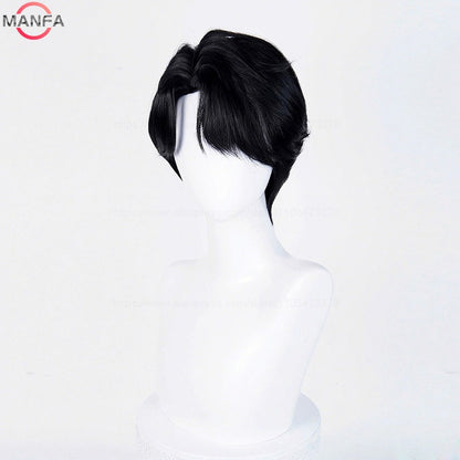 Current fashion trend music singer team role-playing wig Heat Resistant Synthetic Hair Anime Wigs +Wig Cap