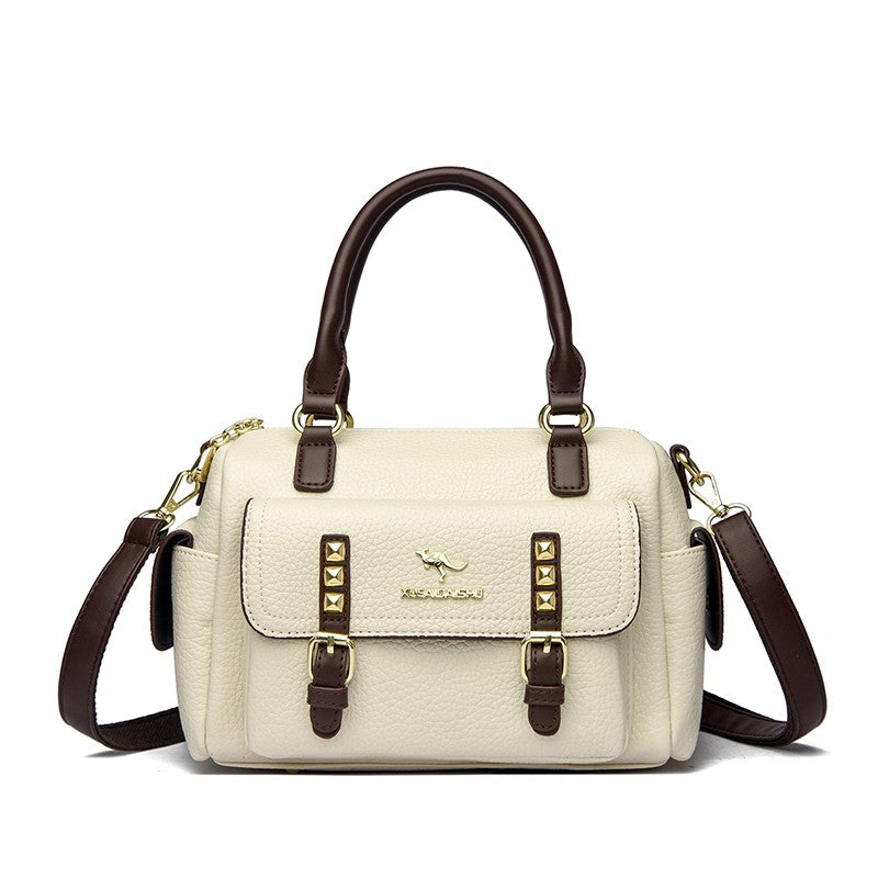 Luxury Designer Soft Pu Leather Shoulder Crossbody Messenger Bags for Women 2026 High Quality Casual Ladies Purses and Handbags