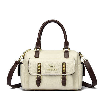 Luxury Designer Soft Pu Leather Shoulder Crossbody Messenger Bags for Women 2026 High Quality Casual Ladies Purses and Handbags