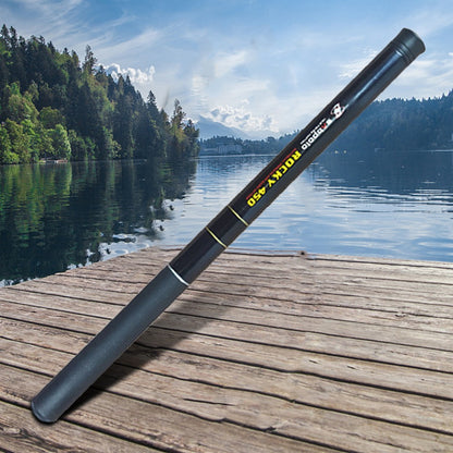 Vara de Pesca Telescópica para Córrego, Lago, Haste de Mão em Fibra de Vidro, Ultraleve, 2,1/2,4/2,7/3,6M, Retrátil 40cm para Águas Menores