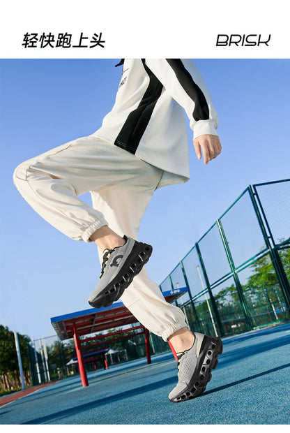 Marathon Men Sports Running Shoes Air Cushion Breathable Lightweight Male Comfortable Athletic Casual Sneakers Hiking Outdoor