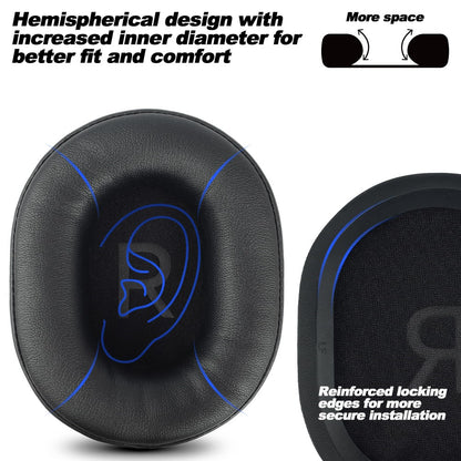 Earphone pads For REDRAGON H510 710 ZEUS-X RGB replacement Earpads headphones Earmuffs Soft cloth Memory Covers Sponge  Protein