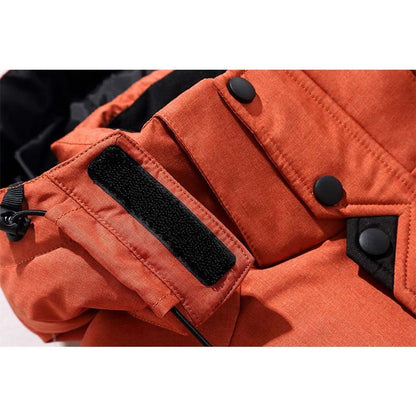 Conjunto de Caminhada de Inverno para Casal, Conjunto com Capuz à Prova de Vento e Impermeável, Conjunto de Pesca Quente com Pena de Ganso para Atividades ao Ar Livre, Jaqueta para Ciclismo e Acampamento