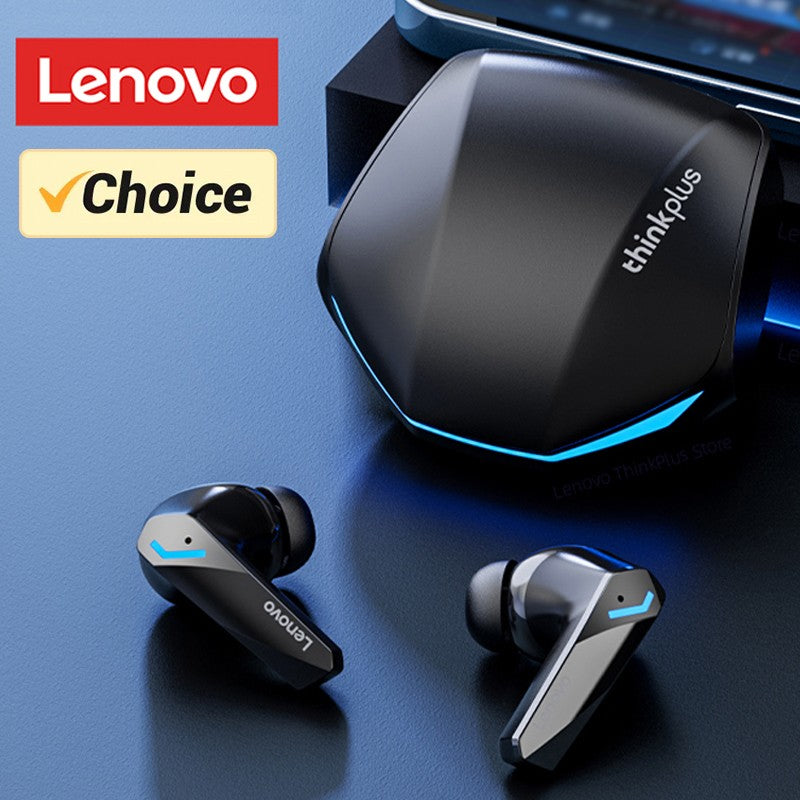 Fones de ouvido Lenovo GM2 Pro Bluetooth 5.3 Headset esportivo sem fio intra-auricular para jogos de baixa latência Dual Mode Fones de ouvido de música novos