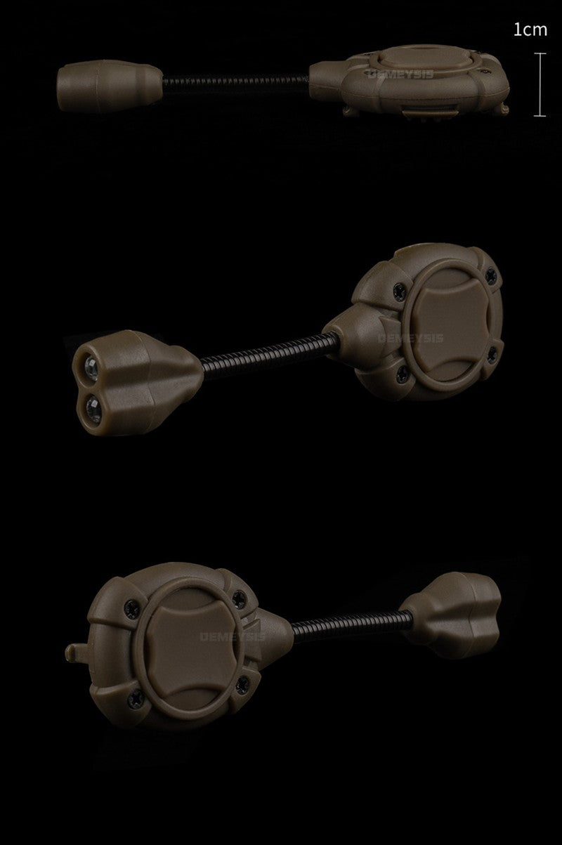 Capacetes Táticos LED Interruptor de Luz Modular Sistema de Iluminação Pessoal Modo Duplo Caminhada ao Ar Livre Caça Luzes de Sinalização Lâmpada de Capacete