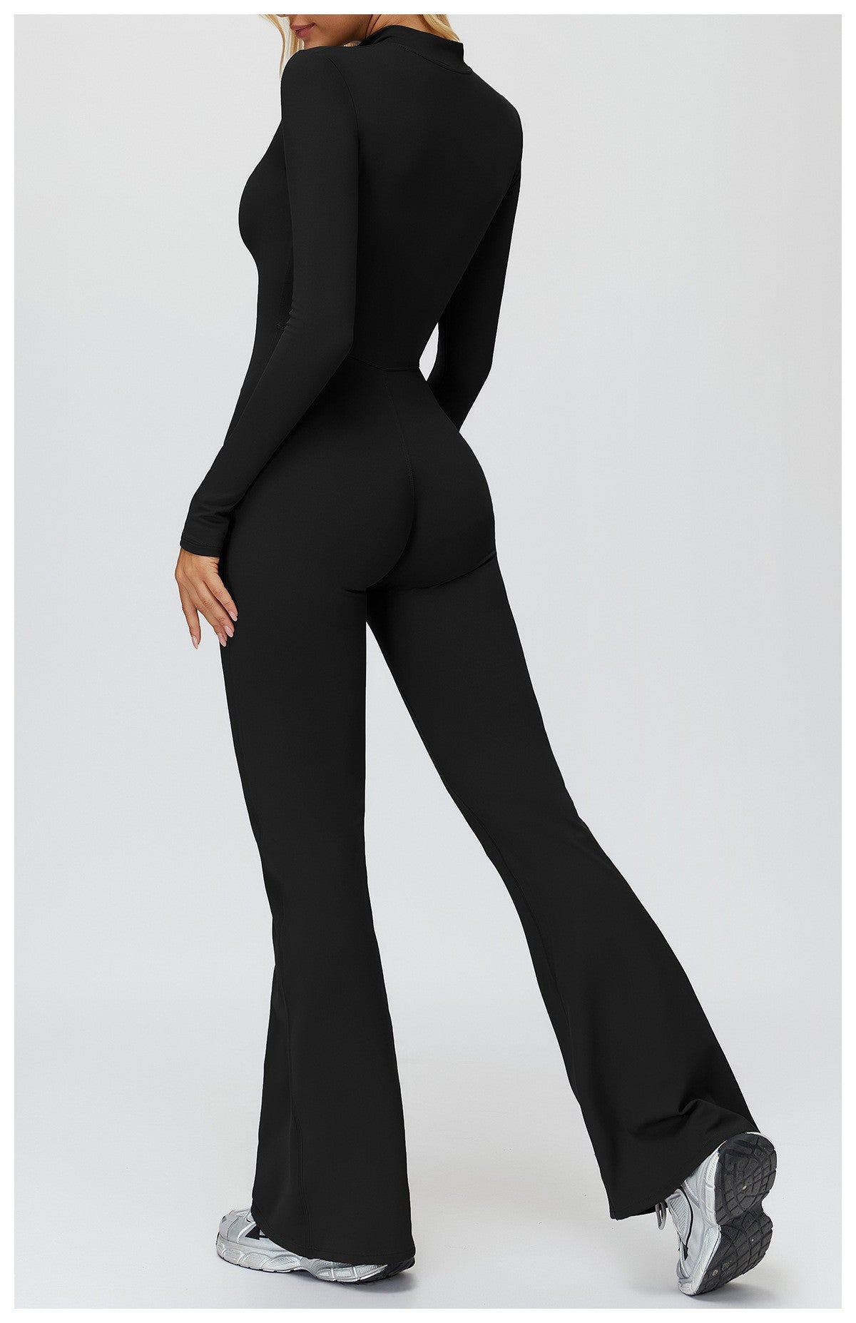 Women Long Sleeves Gym Suit Women Yoga Clothing Sportswear Sports Jumpsuit Female Workout Bodysuits Fitness One-Piece Suit