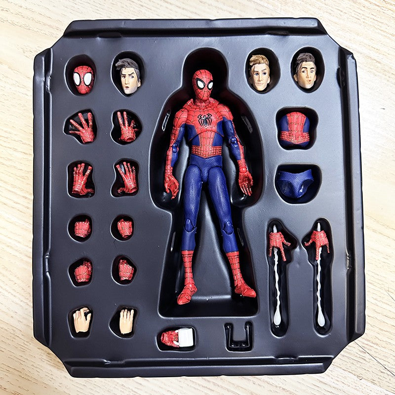 Action Figure Sv Action Homem-Aranha: Através do Aranhaverso Gwen Stacy Miles Morales Peter Parker Modelo Brinquedos