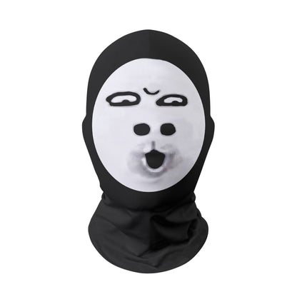 Realistic 3D Mask Full Face for Women Man Cosplay Accessories Mascaras Halloween Masquerade Mesh Headgear
