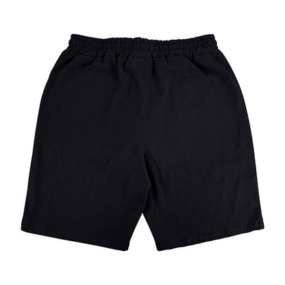 2024 New Men'S Cotton Linen Shorts Pants Male Summer Breathable Solid Color Linen Short Trousers Fitness Streetwear M-4xl