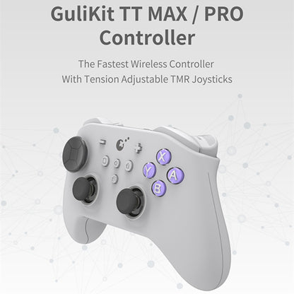 GuliKit Gamepad TT Max/Pro Wireless Controller with TMR Joysticks & Triggers Gamepad for Windows /Nintendo Switch Android iOS