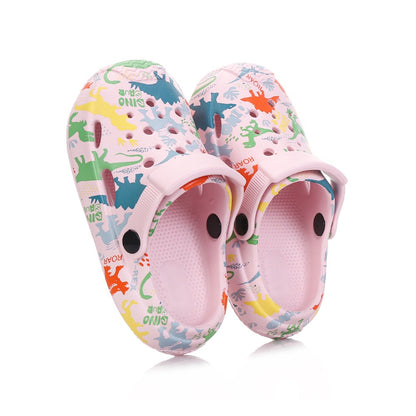 Boy Girls Sandals Cartoon Printed Shoe Toddler Shoes Soft Sole Slippers Kids Breathbale Summer Beach Shoe Toddler Shoes