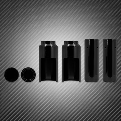 Kit de Capas Protetoras de Amortecedores Dianteiros para Harley Dyna Street Bob FXD Low Rider Fat Bob 2006-17