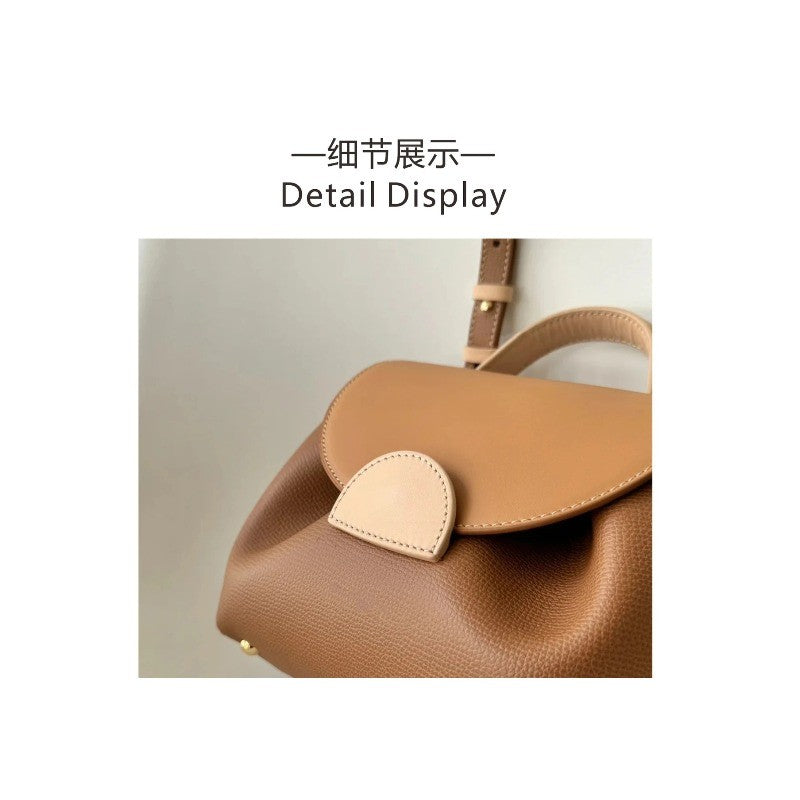 2025 High End Women's Bag with Niche Design, Light Luxury Leather Storage, Versatile Women's Bag for Commuting
