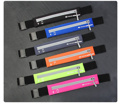 Running Belt Waist Bag for Cell Phone Sports Fanny Pack Waterproof Men Women Hidden Gym Bags Pouch