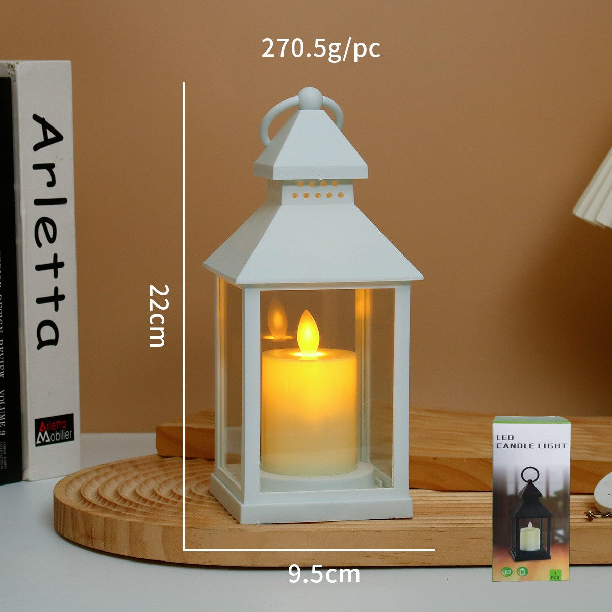 Portable LED Candle Lamps Camping Horse Tent  Lanterns Outdoor Garden Desk Holiday Atmosphere Retro Night Light Decorative Lamps