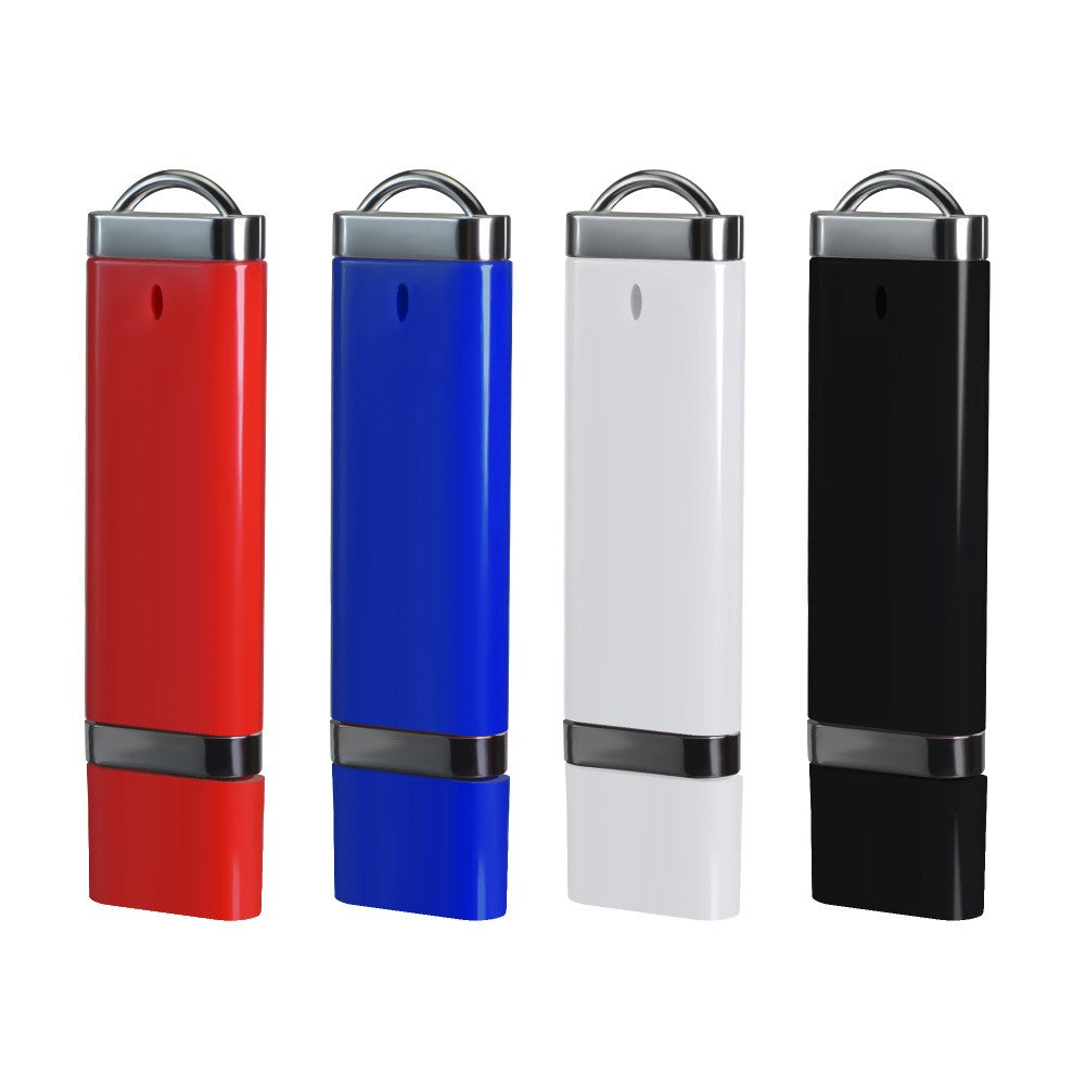 20 unidades/lote Pen drive USB à prova d'água 1GB 2GB 4GB 8GB 16GB 32GB 64GB Pendrive de Metal Unidade Flash USB de Memória em Cartão