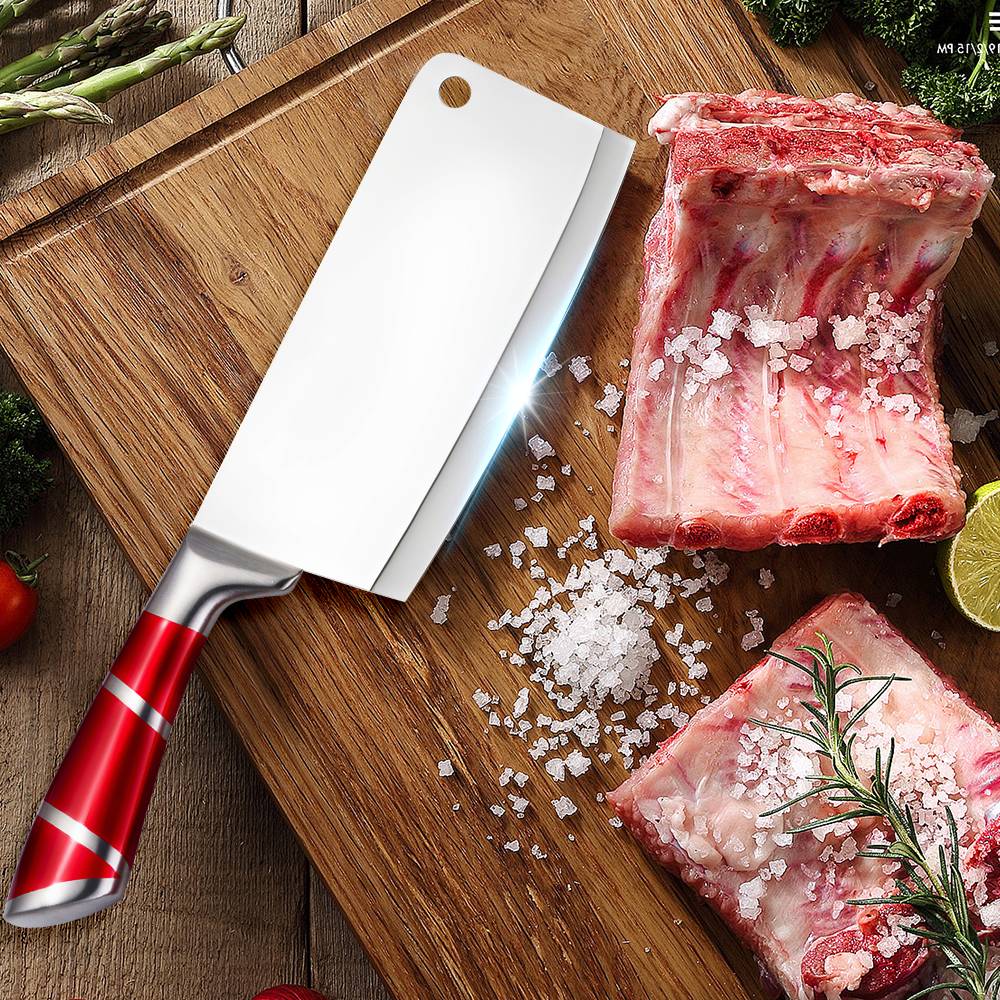 MDHAND 9 Peças Conjunto de Blocos de Facas de Aço Inoxidável com Afiador Cortar Fatiar Frutas Carne Cutelo Faca Utilitária Facas Acessórios