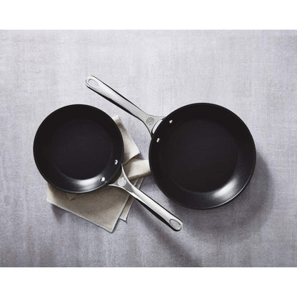 Le Creuset PRO Series Nonstick Cookware Set, 2-Piece (8 & 10 Frying Pans), Gray