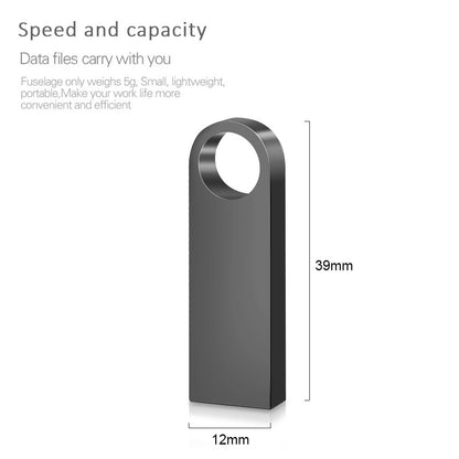 Hot Sale Metal Key Chain 3.0 USB Flash Drive 128GB Pen Drive 8GB 16GB 32GB 64GB Memory U Stick 3. 0 High Speed Pendrive