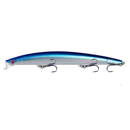 1pcs 18cm 24g Minnow Fishing Lure Laser Hard Artificial Bait Plastic Big Fake Fish Lures Sea Fishing Bait Crankbait Wobblers