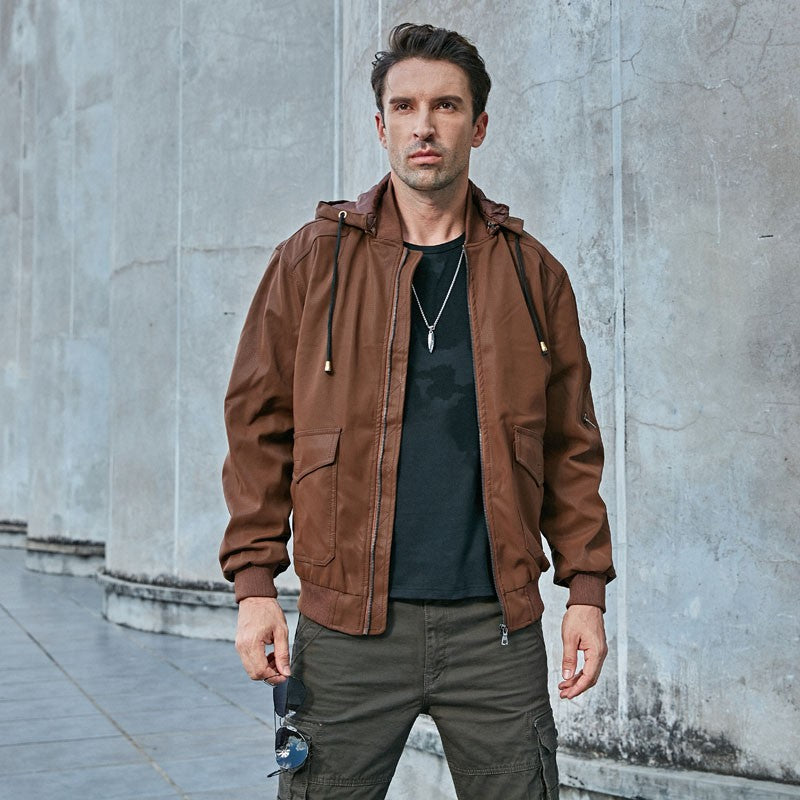 Mens Leather Jackets High Quality Classic Motorcycle Jacket Male Plus faux leather jacket men spring Drop shipping