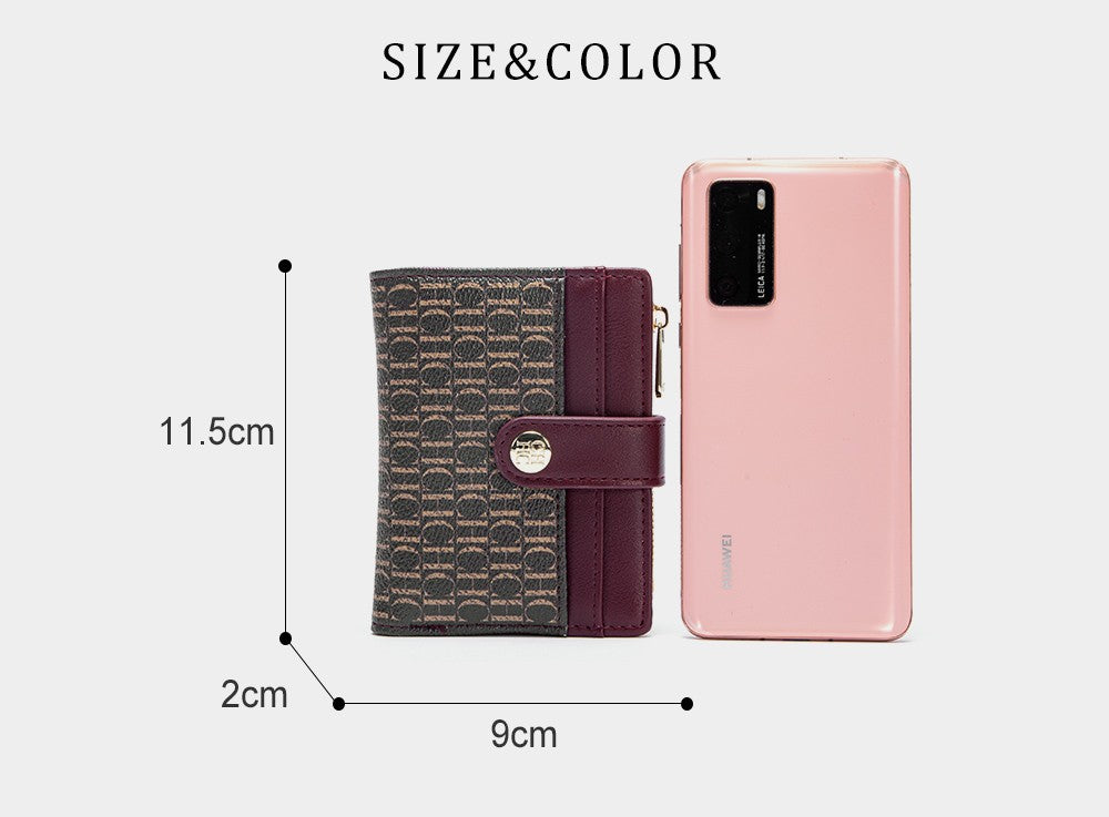 Convenient Carrying Women's Small Bag Elegant Women's Card Bag High Quality Temperament Women's Wallet Premium Sense Fashion