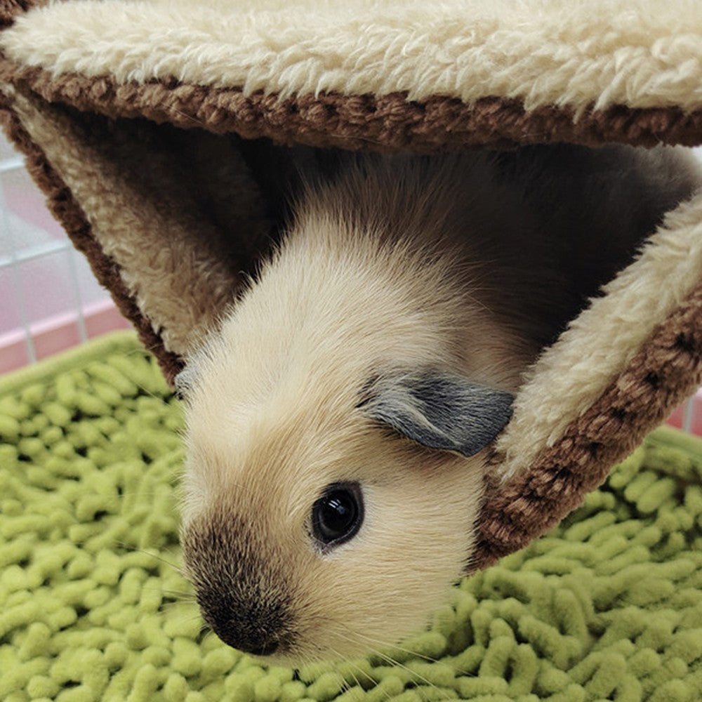 Cobaia Hamster Quente Rede Mel Canguru Esquilo Ninho Suspenso Cama Urso Dourado Chinchiila Brinquedo De Estimação Saltador