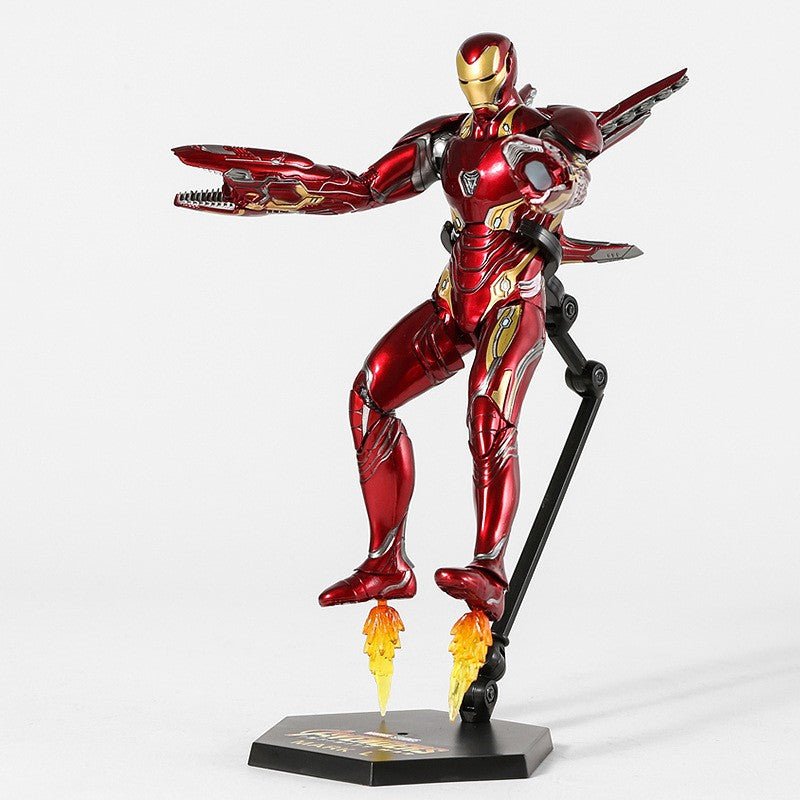 ZD Toys Homem de Ferro Série Articulado MK1 MK2 MK3 MK4 MK5 MK6 MK7 MK42 MK43 MK50 Boneco de Ação do Filme 7 Polegadas Bonecas Mark