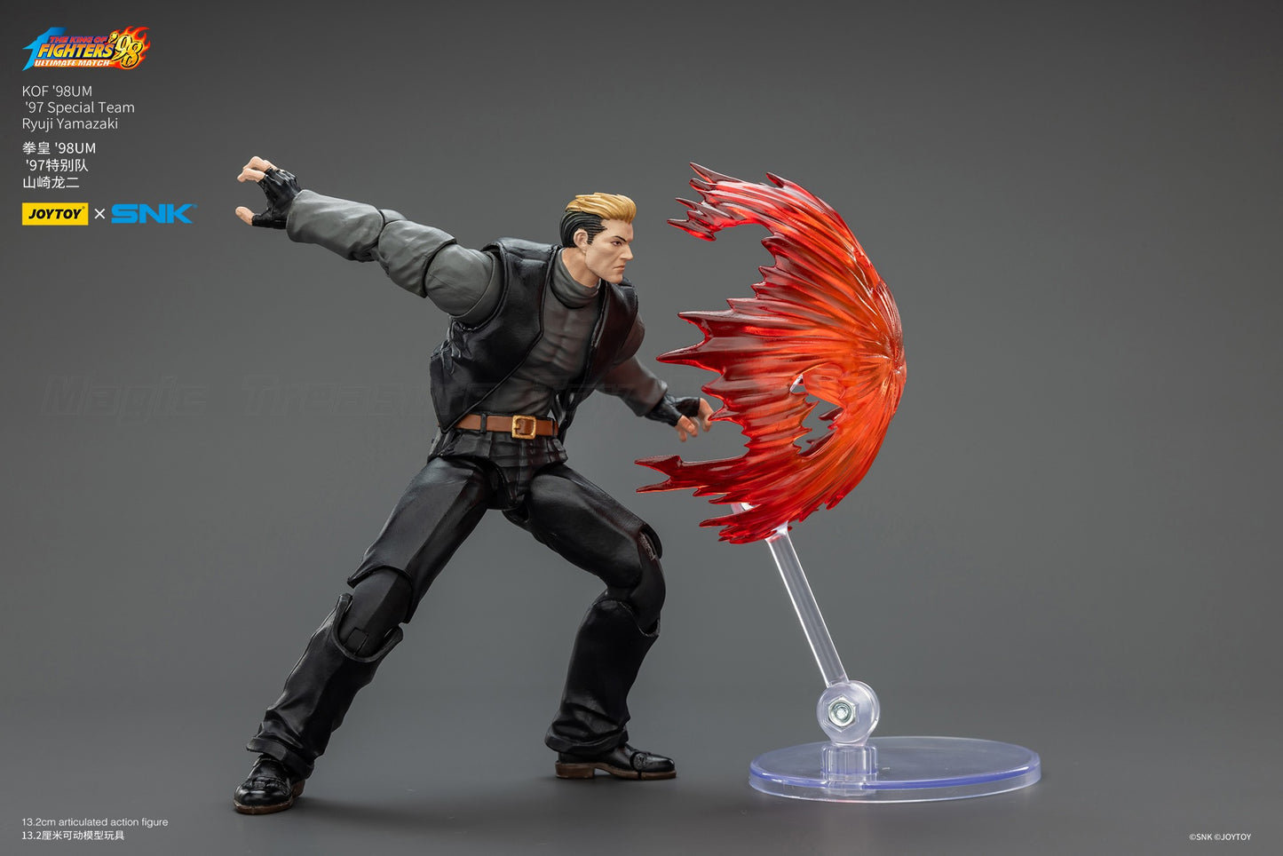 ?Pré-venda?Boneco de Ação Original JOYTOY 1/18 SNK KOF '98UM '97 Special Team Ryuji Yamazaki Presente Brinquedo