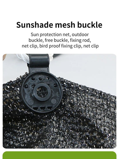 50Pcs Shade Cloth Clips Shade Fabric Clamps Grommets For Net Mesh Cover Sunblock Fabric In Garden Backyard Greenhouse Fixer