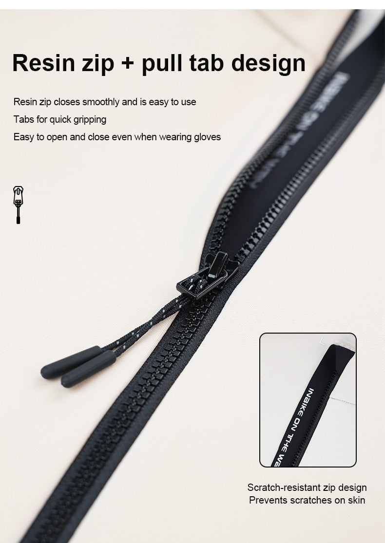 INBIKE Women's Thermal Cycling Jacket Winter Warm Fleece Bicycle Riding Sportswear Windproof Long Sleeve Reflective Outdoor Wear