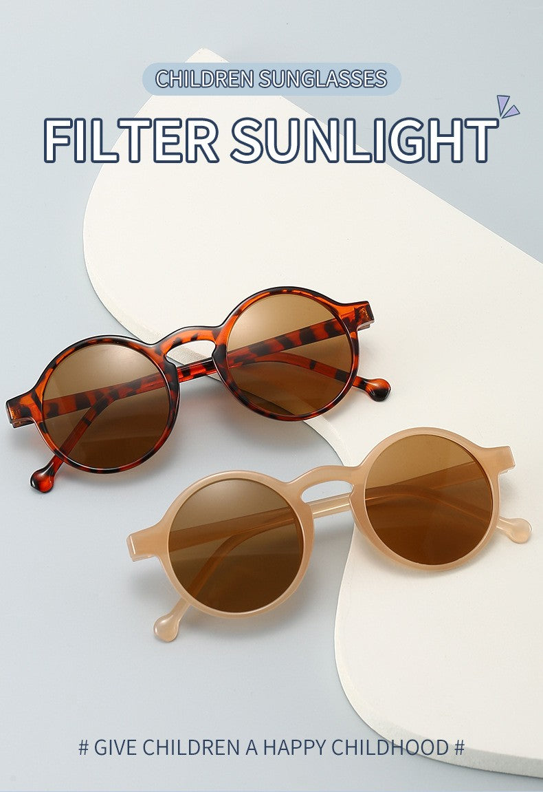 3PCS  Fashion  Glasses Trendy Running Volume Personalized UV400 Resistant Children's Sunglasses