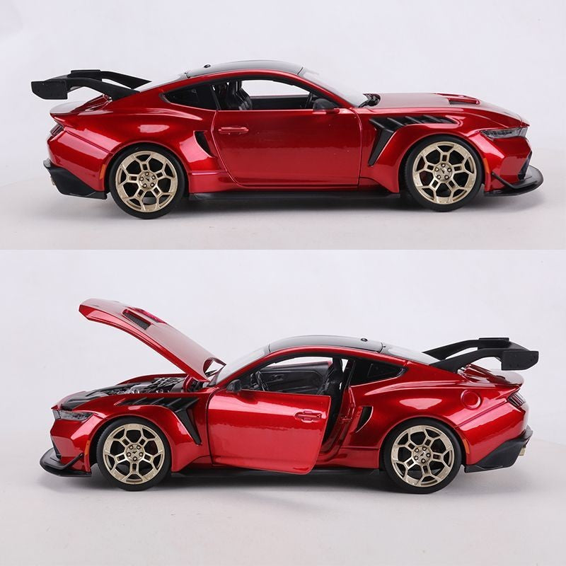 Original Maisto 1:18 Ford Mustang GTD Modelo de Carro em Liga Metálica Estático Miniatura Coleção de Modelos Die-Cast Presentes Brinquedos Presentes de Aniversário