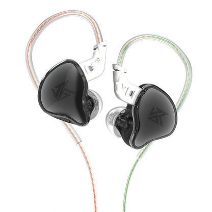KZ EDC  EDCX Wired Headset Hanging In Ear Earbuds Headphones With Microphone Game Sport Monitor Noice Cancelling Earphones