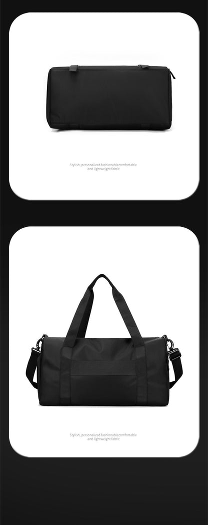 1 Piece Upgraded Sports Bag, Fitness Bag for Men and Women, Large Capacity Dry and Wet Separation Swimming Bag, Short-Distance Business Trip Portable Travel Bag, Sports Shoe Storage Bag, Multi-Purpose Luggage Bag